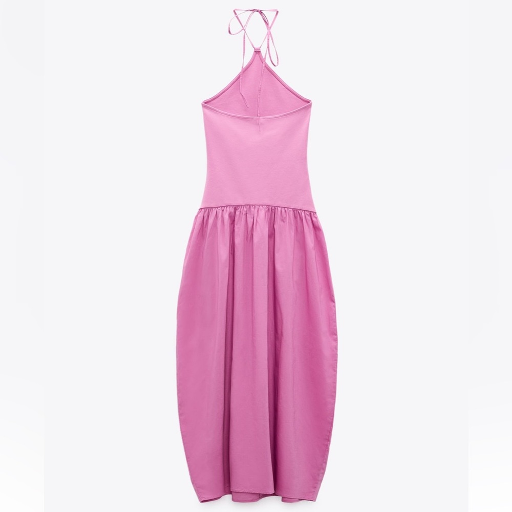 Zara NWT Halter top maxi dress - Picture 4 of 6